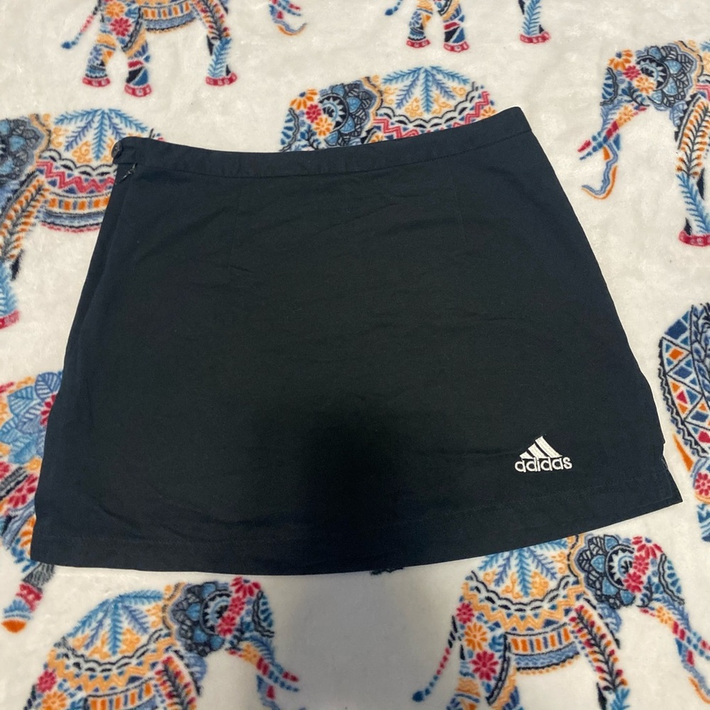 Black vintage y2k tennis skirt